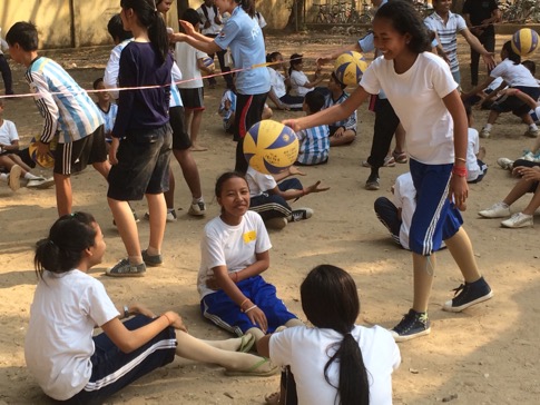 【Cambodia】Project to promote and support “Cooperation for understanding people with an impairment ” <br /></ br>within the Olympic Values and Education Programme(OVEP)3