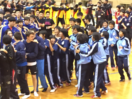 The 8th Sanix Cup Under 17s International Handball Exchange Tournament4