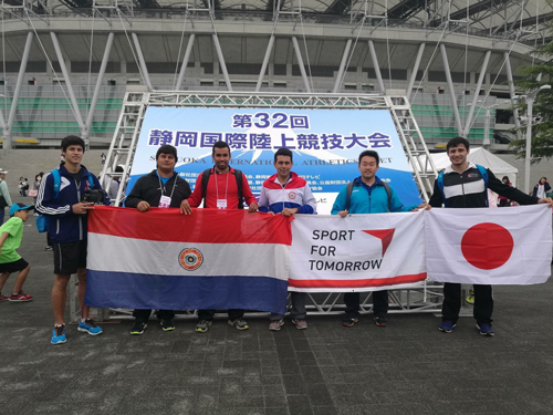 パラグアイ陸上競技連盟選手 コーチ招聘事業 スポーツ外交推進事業 Sport For Tomorrow