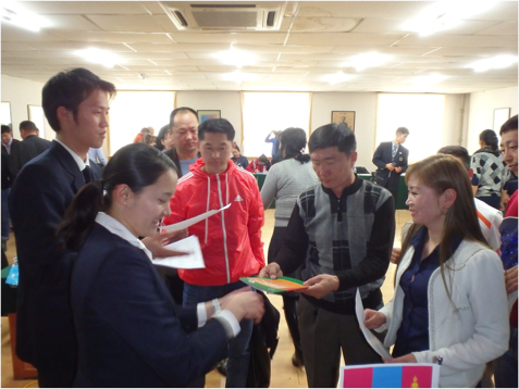 【Mongolia】Workshop for Volleyball Coaches by JICA Volunteer2