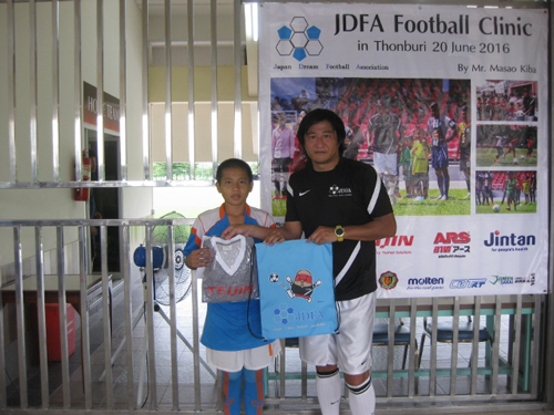【Thailand】JDFA School Visit in Thonburi | SPORT FOR TOMORROW