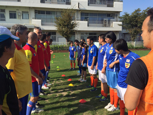 International Exchange Match between Romanian Traditional Sports “Oina” and New Sports “Sports tag” based on Japanese Traditional Culture4