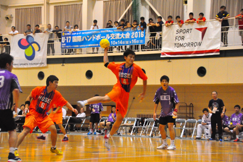 The 9th SANIX Cup U-17 International Handball Exchange Tournament 20161