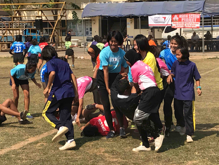 【スポーツ庁委託事業】<br/>JSC×JRFU ガールズラグビー クリニック＆フレンドリーマッチ in タイ4