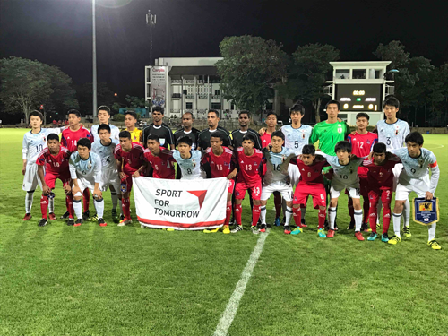 【South Asia】South Asia-Japan U-16 Football Exchange1