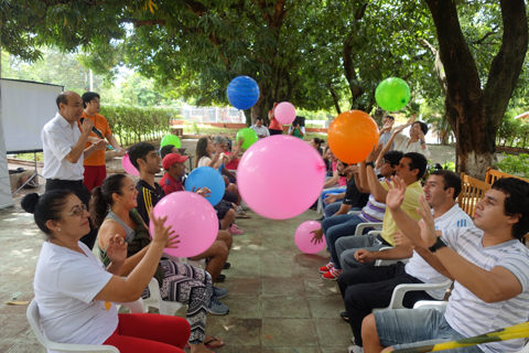【Brazil／Paraguay／Argentina】Dissemination of “Fusen Volleyball (Balloon Volleyball)” </br>and “Takkyu Volleyball (Table Tennis Volleyball)” in Brazil, Paraguay, and Argentina1
