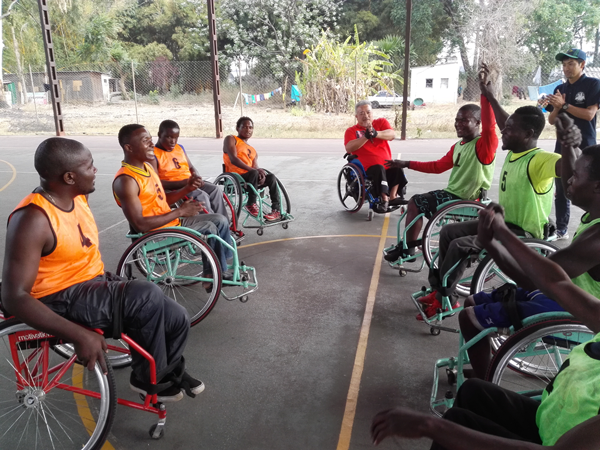 ジンバブエにおける障がい者スポーツ普及講習会3