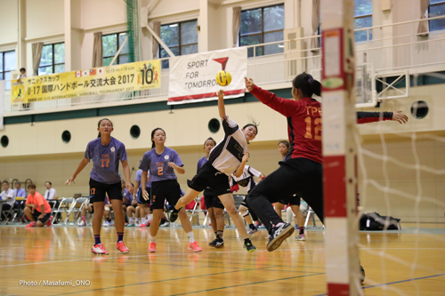 The 10th SANIX Cup U-17 International Handball Exchange Tournament 20173