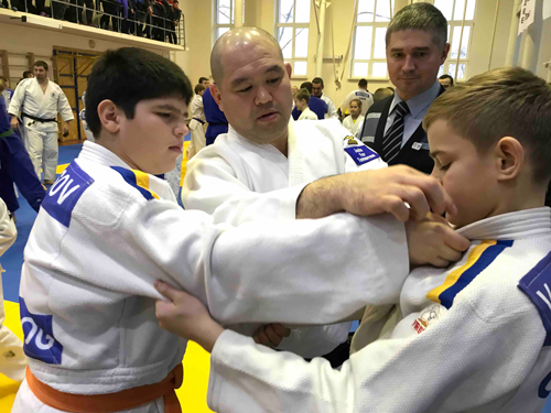 【Ukraine】Dispatching Judo coaches as a 25th commemoration project of Japan-Ukraine diplomatic relationship4