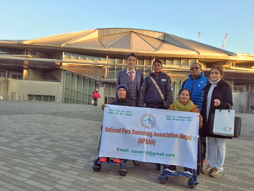 Exchange and Swimming Coaching with the Nepal Paralympic Swimming Association2