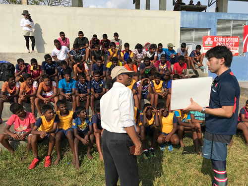 【Sri Lanka and Indonesia】JSC-JRFU-Iwate Prefecture-Kamaishi City Collaboration Rugby International Exchange Program5