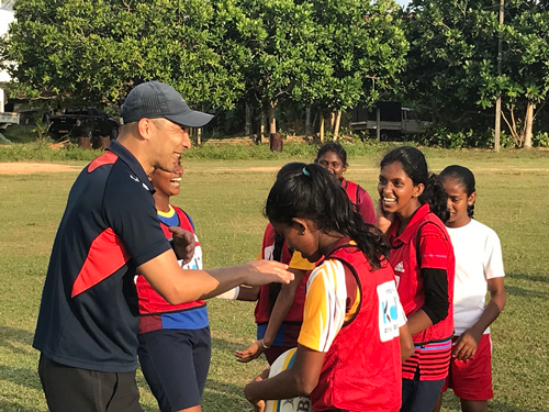 【スポーツ庁委託事業】JSC-JRFU-岩手県・釜石市連携 ラグビー国際交流プログラム<br/>（スリランカ・インドネシア）4