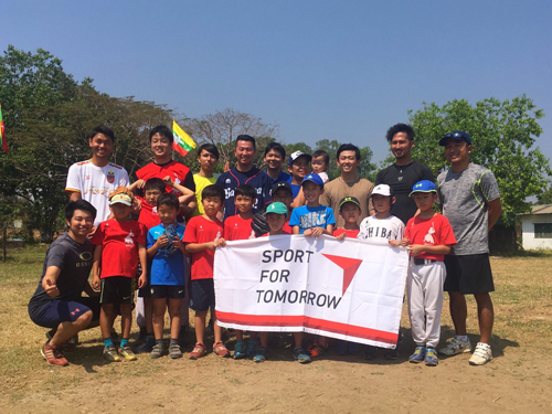 宮崎大学連携事業 ミャンマー野球普及活動、青少年育成活動3