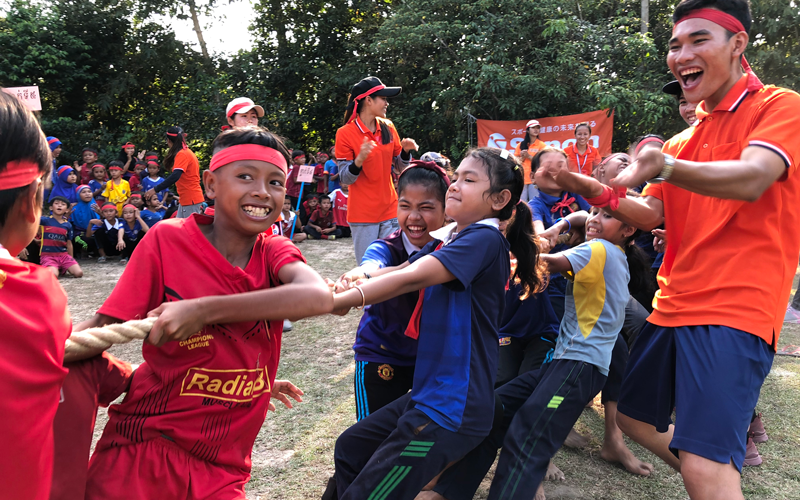 カンボジアにおける運動会・体育・スポーツ支援活動 (2017年度)1
