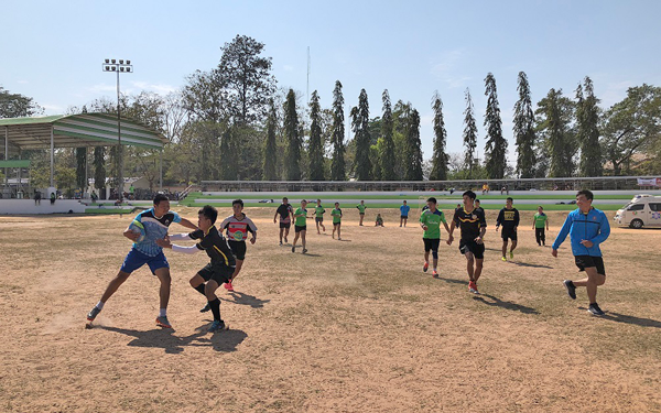 【Thailand】“Japan Sports Agency commissioned project”, Rugby Clinic & Friendly Match in Thailand6