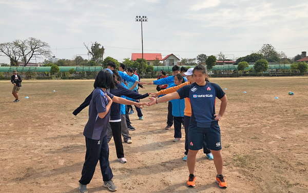 【Thailand】“Japan Sports Agency commissioned project”, Rugby Clinic & Friendly Match in Thailand3