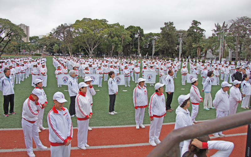 【Brazil】110 years of Immigration, 40th anniversary of Brazil Radio Taiso (Radio Calisthenics) Federation, 10,000-Person Radio Taiso Demonstration2