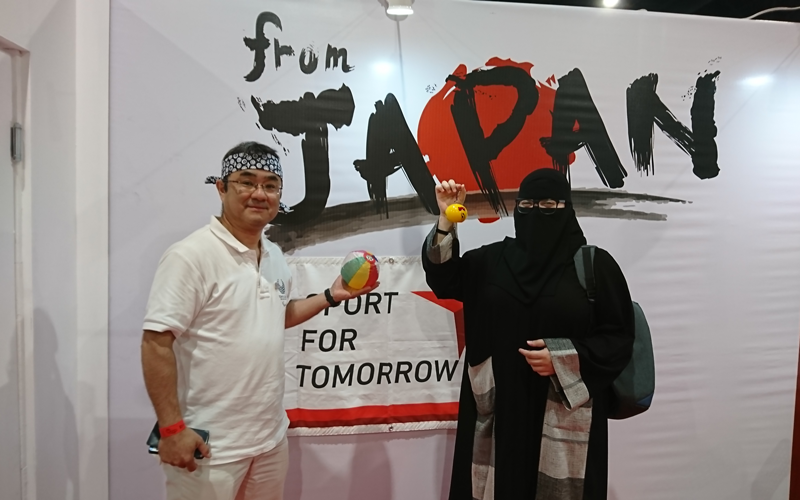 【Saudi Arabia】Introduction of Radio Calisthenics at “Mangacon”1