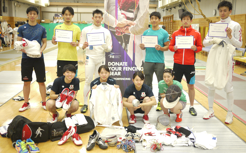 【Colombia】Donate Your Fencing Gear Project1