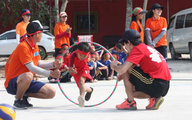 【Cambodia】UNDOKAI and Physical Education Support programme in Cambodia, International Budo University2