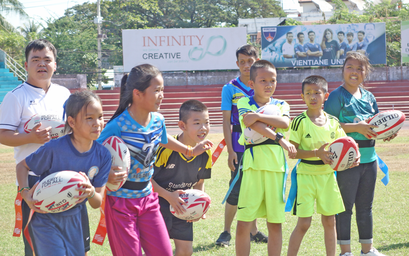 【Laos】Project Consigned by the Japan Sports Agency: <br/>JSC-JRFU-Beppu City Collaborative Rugby International Exchange Program1