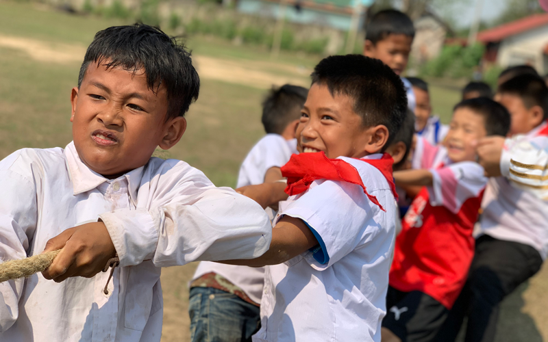 Organising sports events at primary schools and donating sports equipment1