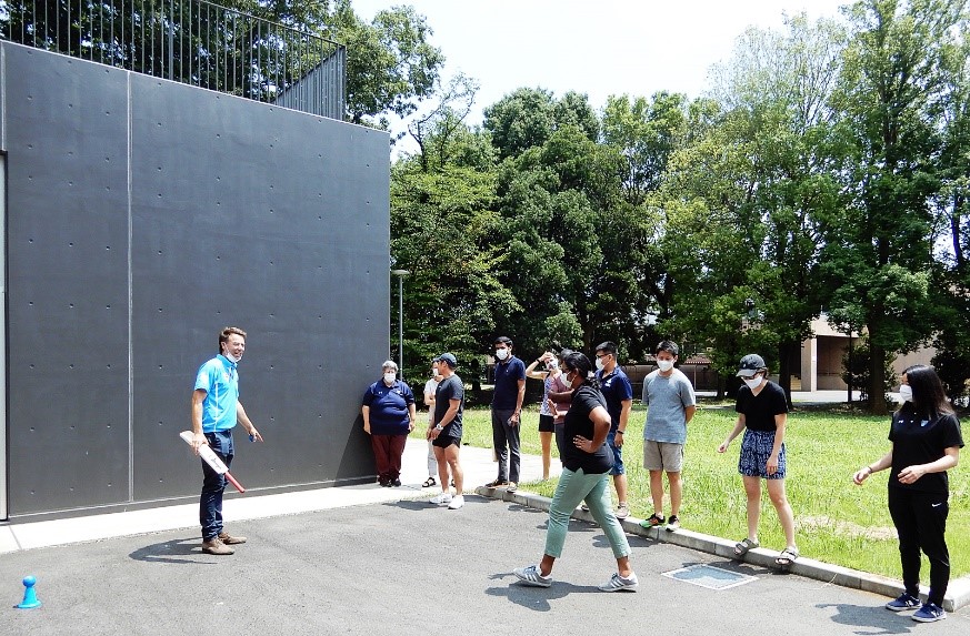 Japan Cricket Association (JCA) × TIAS August 5th- NETWORKING: TIAS 5th Batch Students at Global Sport Innovation Building (GSI), TAIIKU-UT2