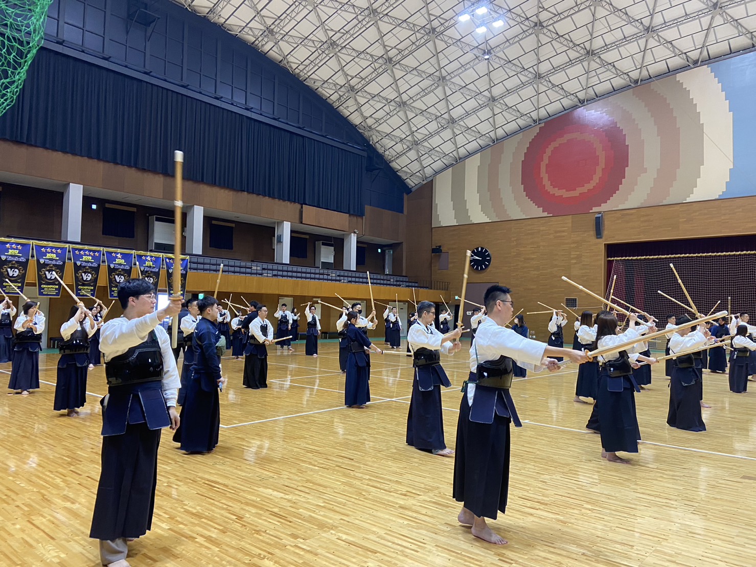 「外国人向け剣道体験ツアーSAMURAI TRIP」×「パナソニック株式会社 エレクトリックワークス社」剣道体験ツアー80名@大阪　(2023)2