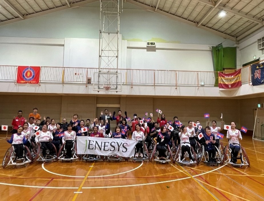 JENESYS 日カンボジア スポーツ交流（パラスポーツ）　(2022)1