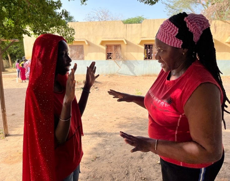 視覚障害女児向けアクティビティ (2024)1