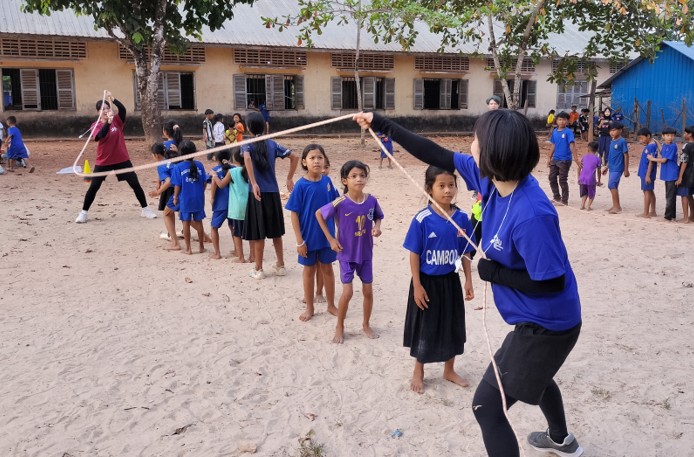 カンボジアにおける体育支援活動 (2025)1
