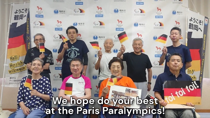 パリオリンピック・パラリンピック出場応援動画送付 (2024)1