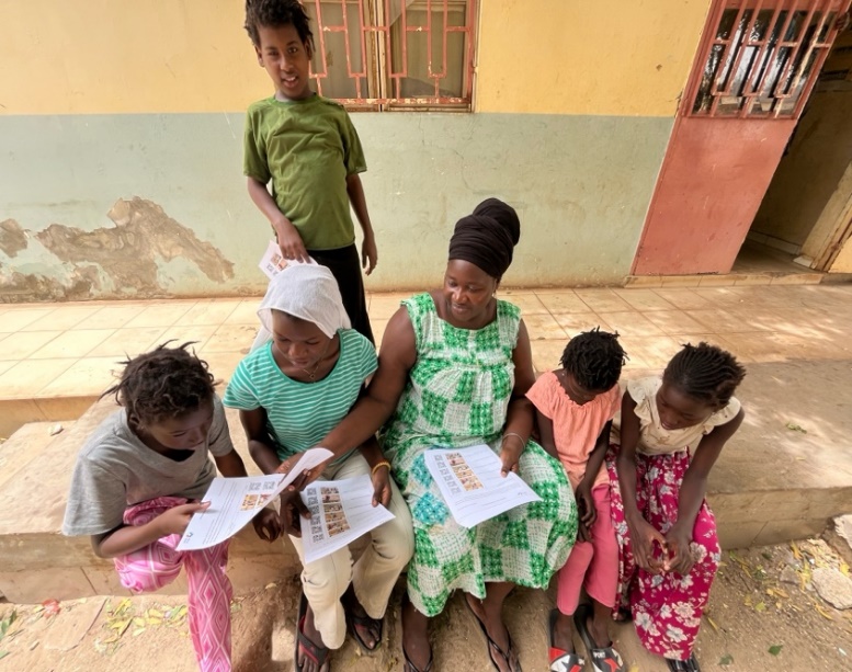 視覚障害女児向けアクティビティ (2024)3