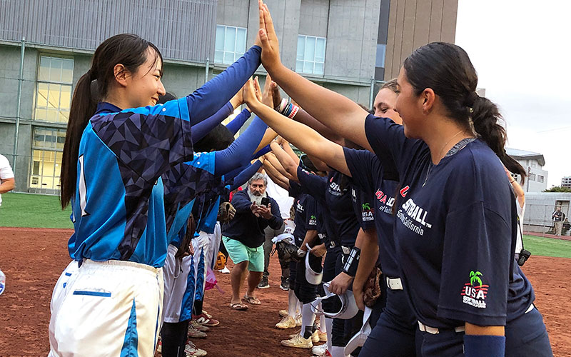女子ソフトボール国際交流事業 (2024)1