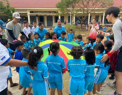 プレア・シハヌーク州(カンボジア)における運動会を通じた体育授業の支援 (2025)1