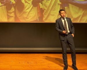 糸見涼介氏の登壇の様子