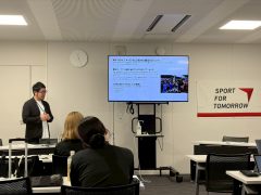 小倉大地雄氏による講義の様子